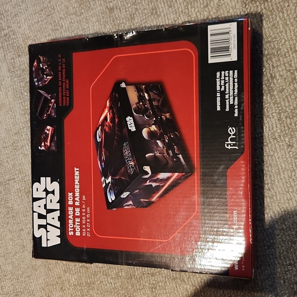 Star Wars Storage Box 10.6 x 10.6 x 6 - Picture 4 of 4